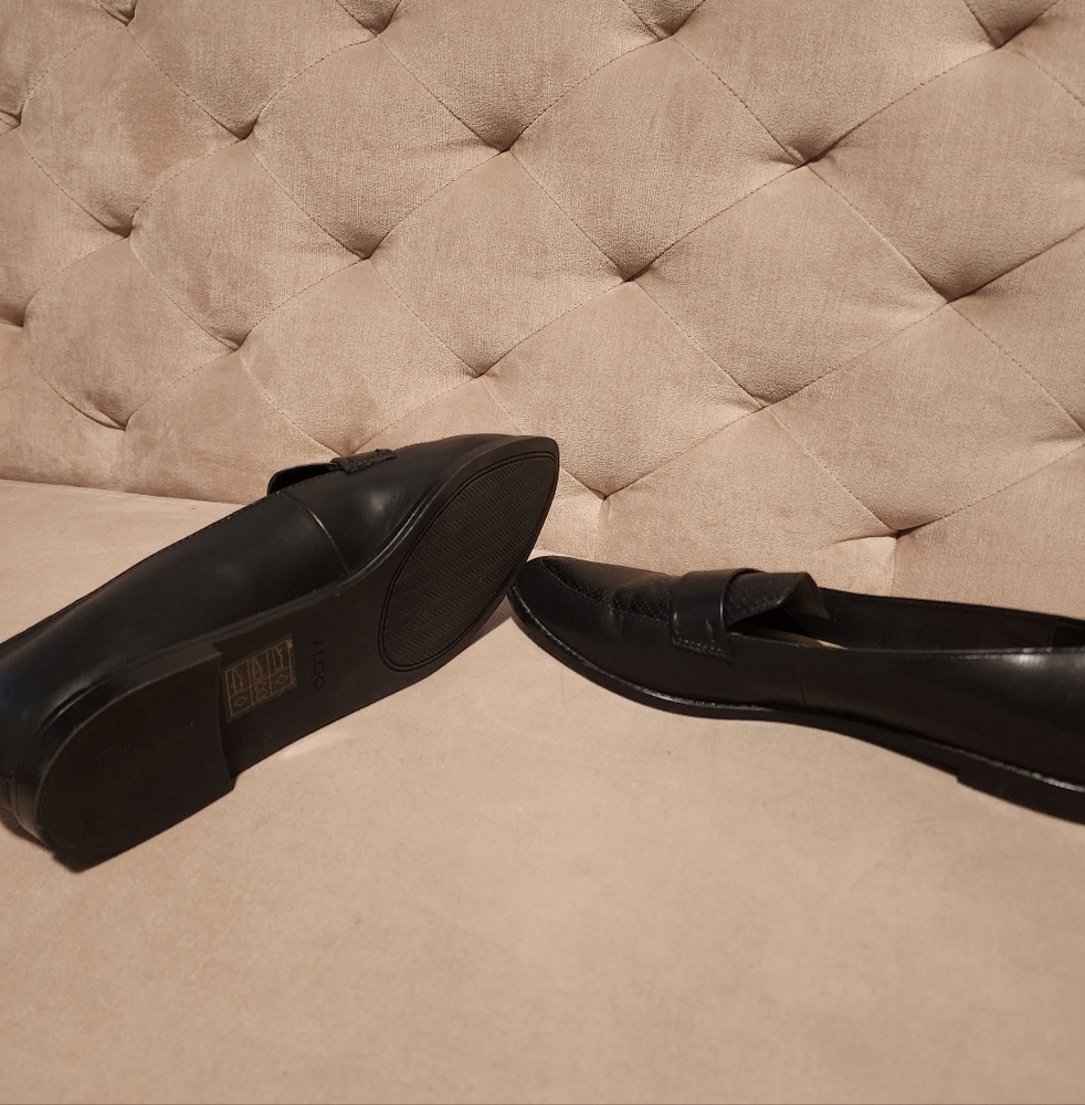 Classic Black Loafers for Women